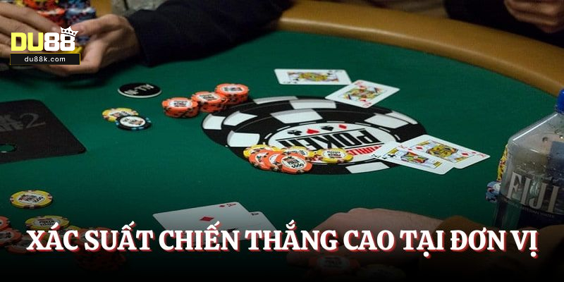 Xác suất chiến thắng cao tại đơn vị 